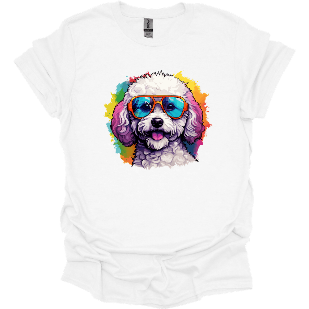 Bichon Frise - Top Dog T-Shirt - White