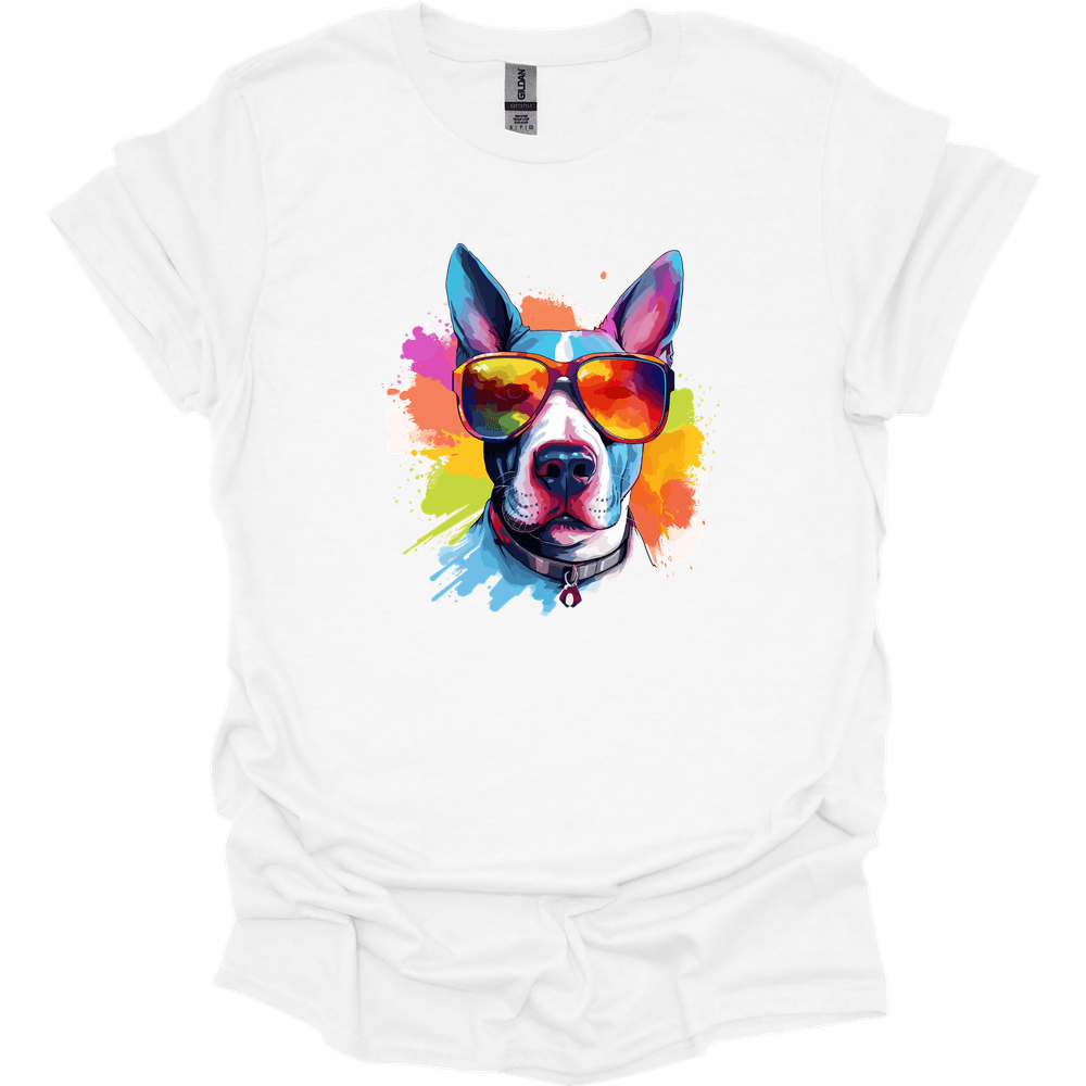 Bull Terrier - Top Dog T-Shirt - White