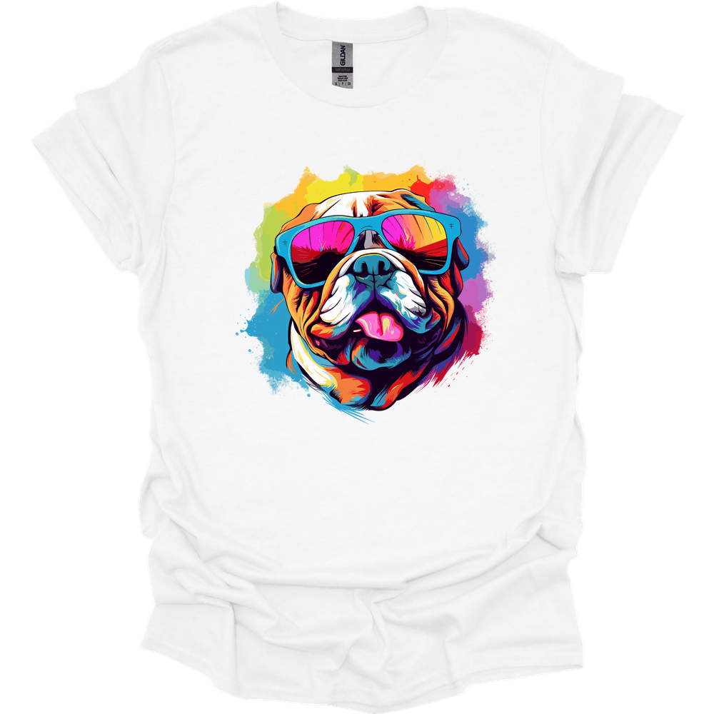 Bulldog - Top Dog T-Shirt - White