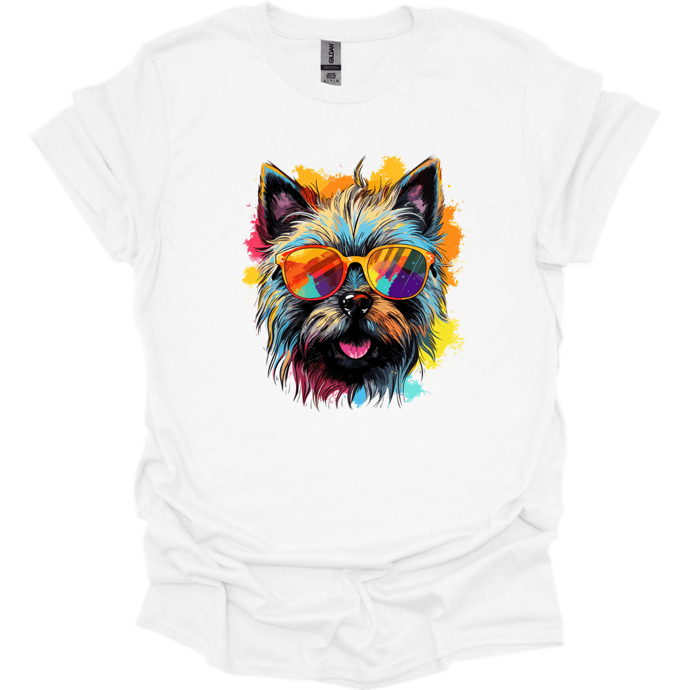 Cairn Terrier - Top Dog T-Shirt - White