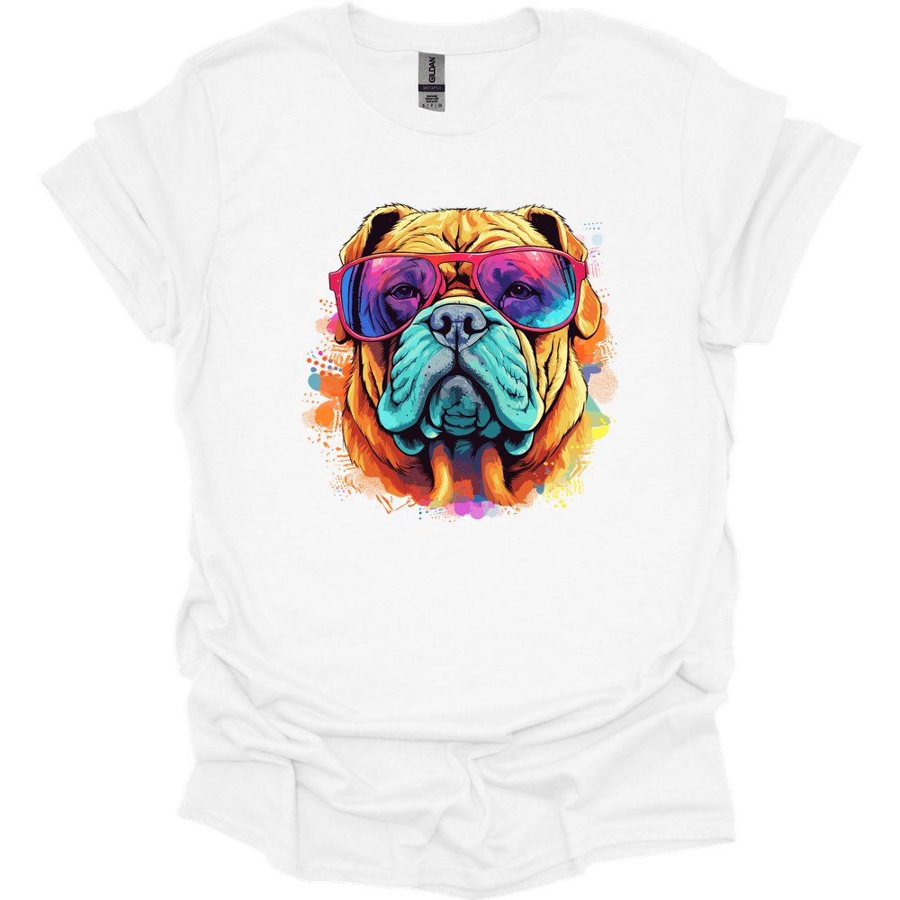 Chinese Shar Pei - Top Dog T-Shirt - White