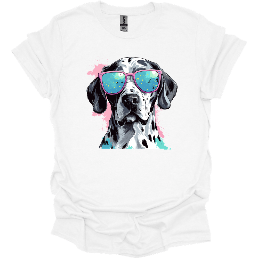 Dalmatian - Top Dog T-Shirt - White