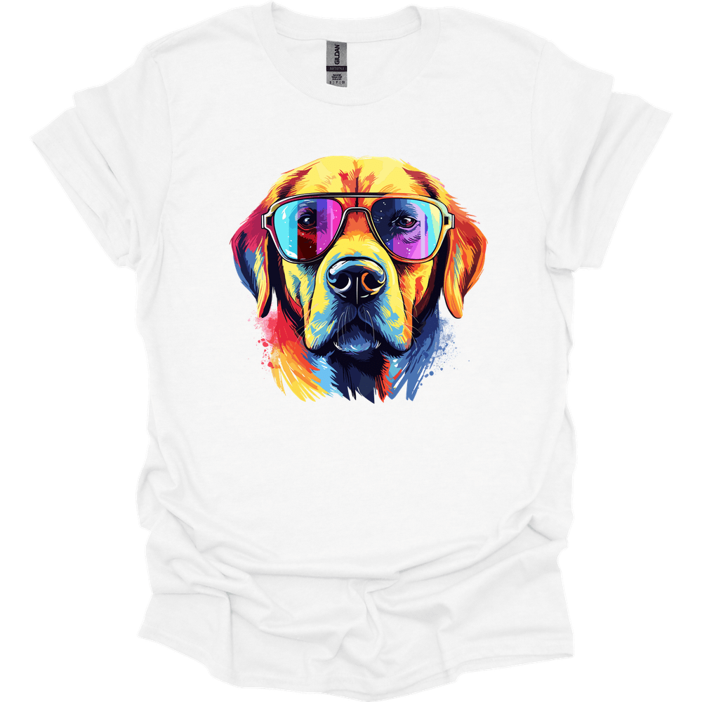 Labrador - Top Dog T-Shirt - White