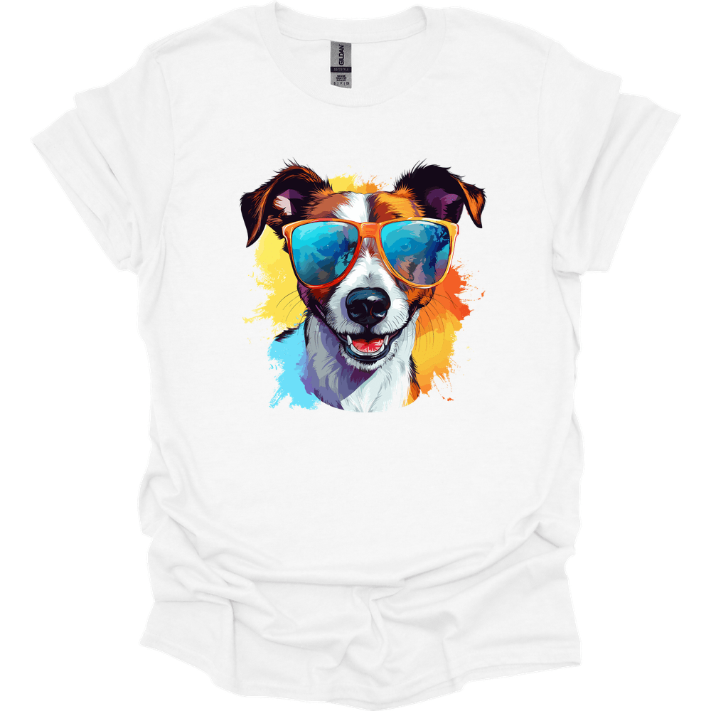 Jack Russell Terrier - Top Dog T-Shirt - White