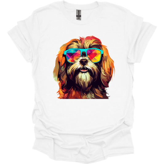 Lhasa Apso - Top Dog T-Shirt - White