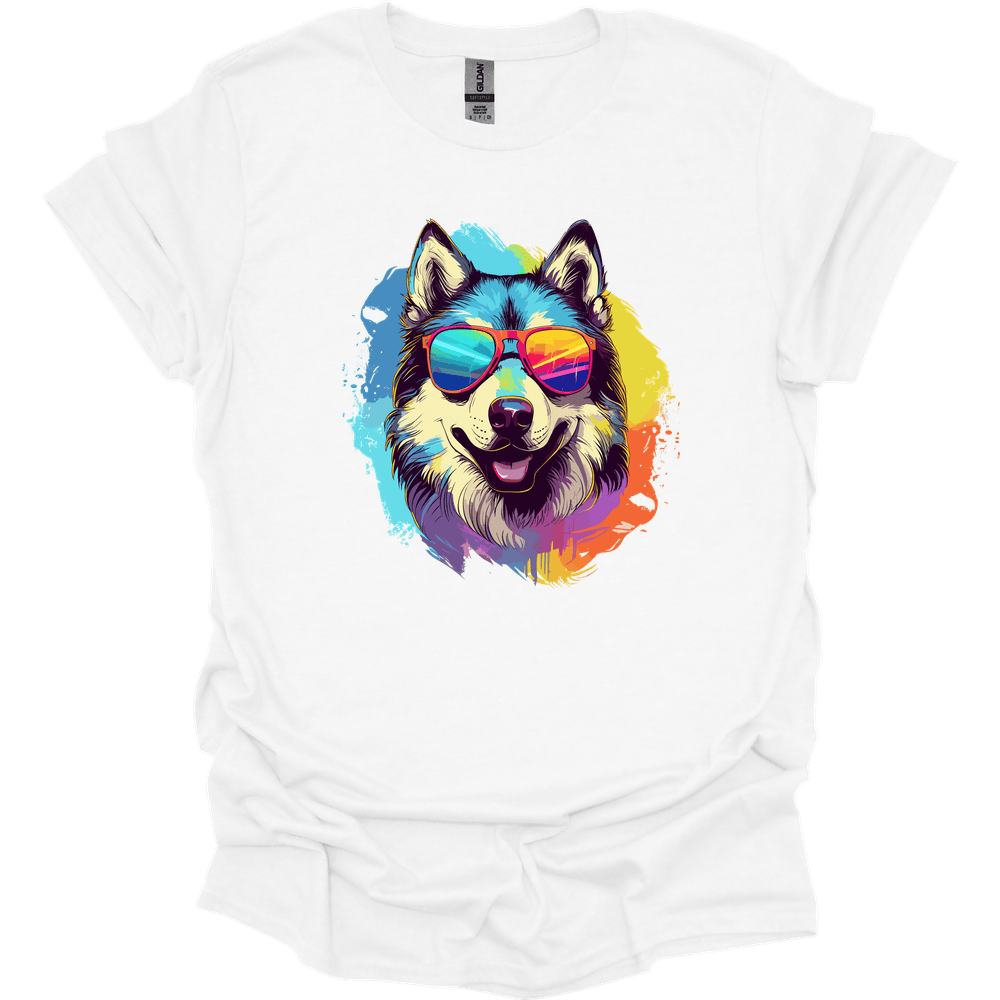 Malamute - Top Dog T-Shirt - White
