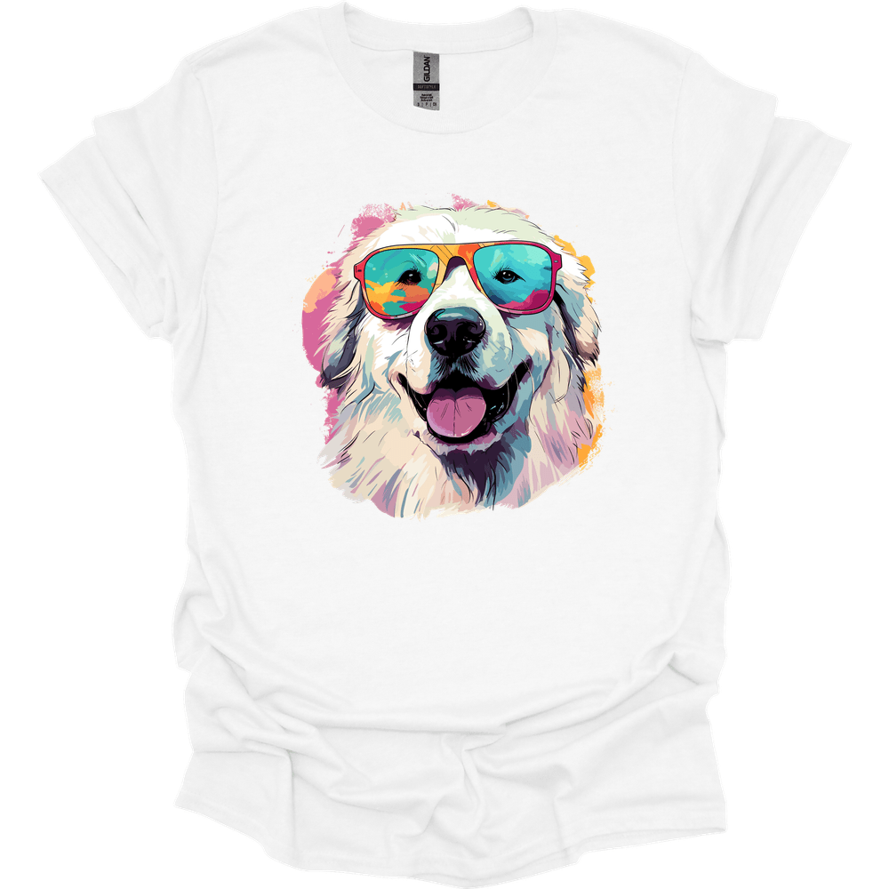 Great Pyrenees - Top Dog T-Shirt - White