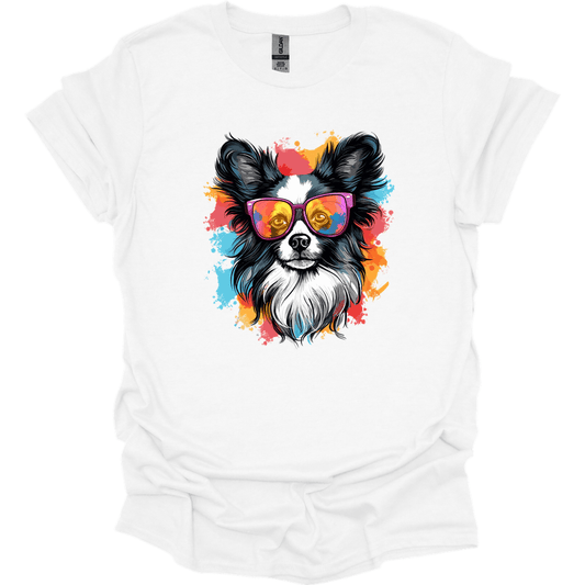 Papillon - Top Dog T-Shirt - White