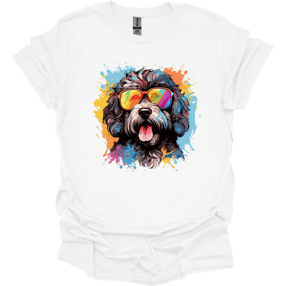 Portuguese Water Dog - Top Dog T-Shirt - White