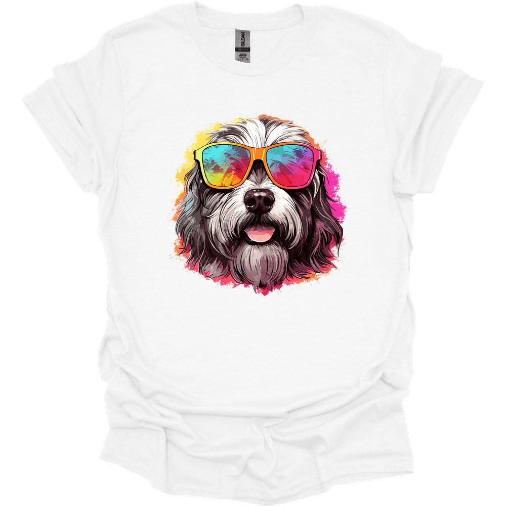 Polish Lowland Sheepdog - Top Dog T-Shirt - White
