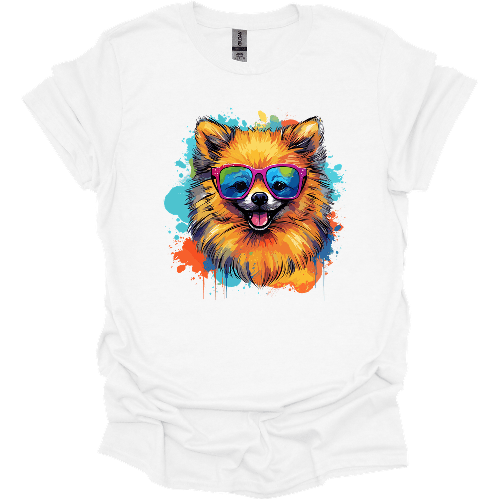 Pomeranian - Top Dog T-Shirt - White