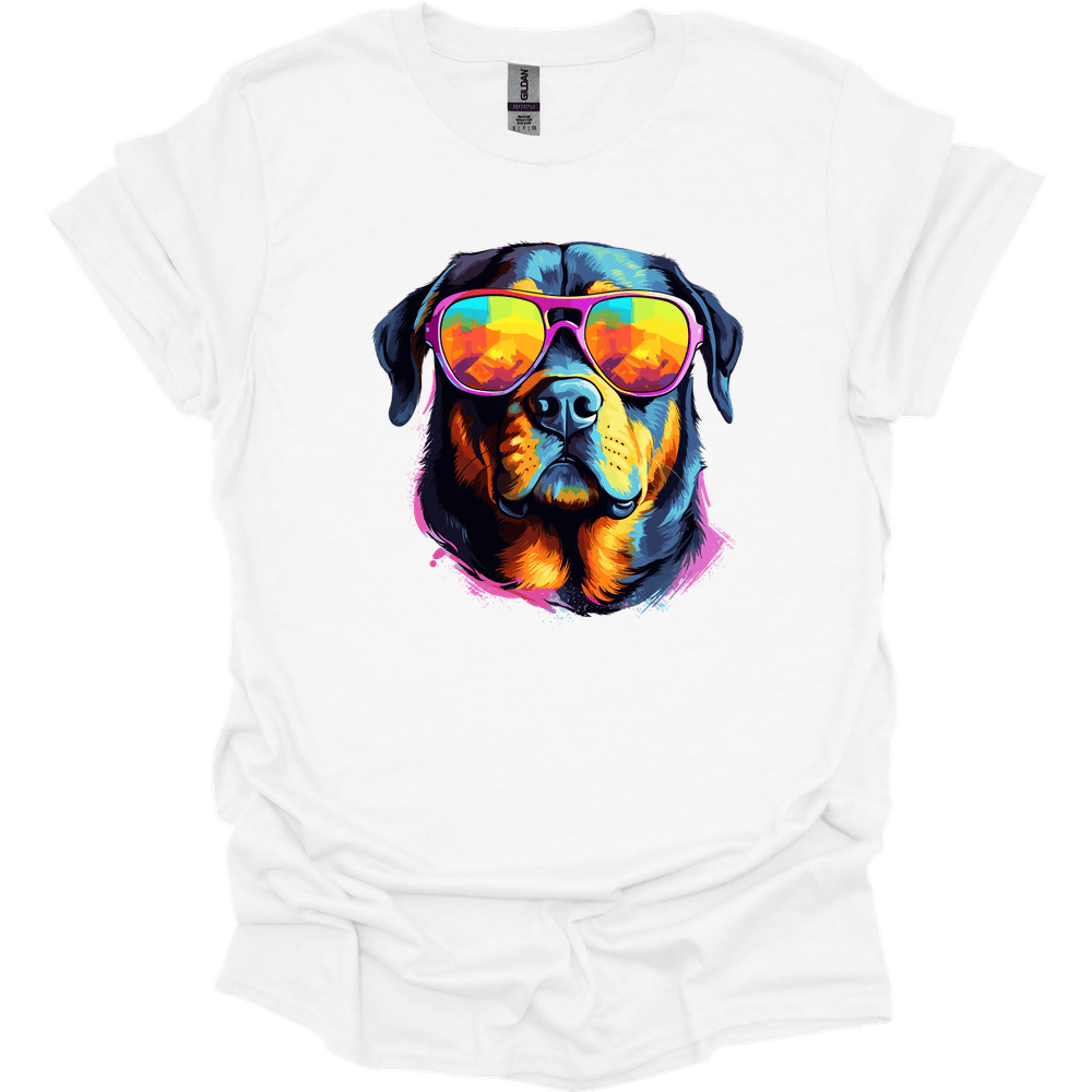 Rottweiler - Top Dog T-Shirt - White
