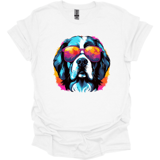 Saint Bernard - Top Dog T-Shirt - White