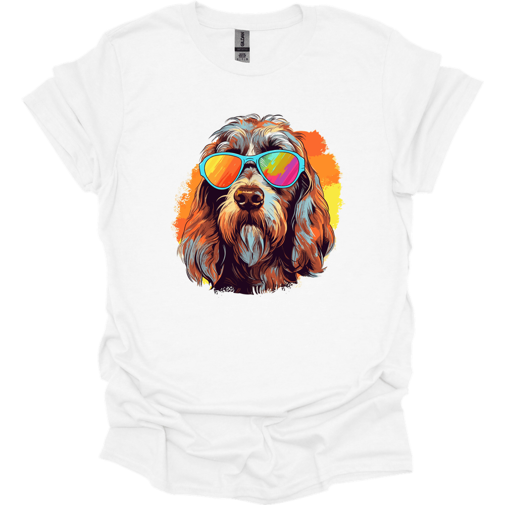 Spinone Italiano - Top Dog T-Shirt - White