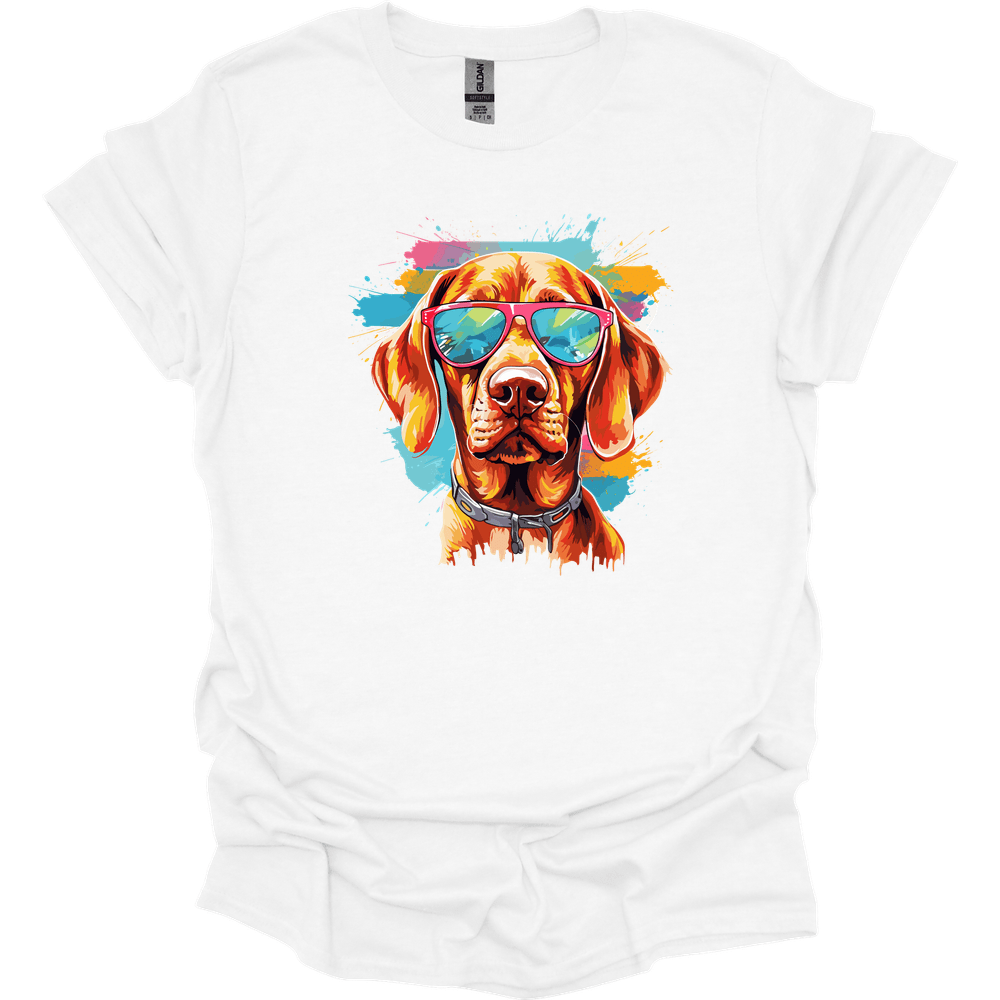 Vizsla - Top Dog T-Shirt - White