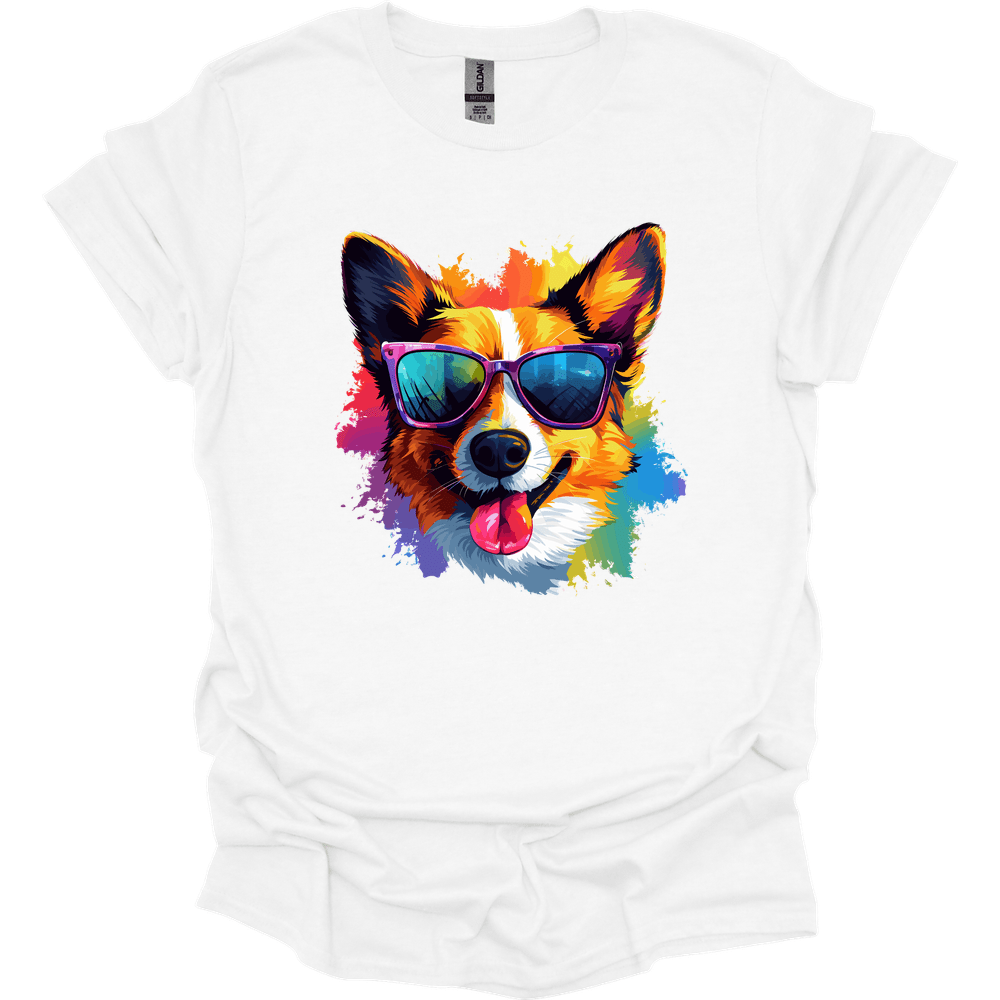 Welsh Corgi - Top Dog T-Shirt - White