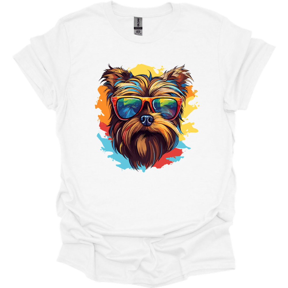Yorkshire Terrier - Top Dog T-Shirt - White
