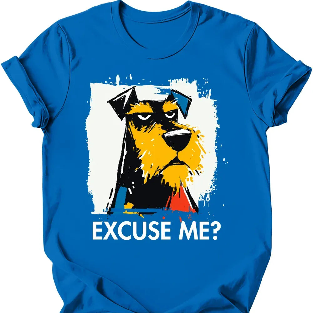 Airedale excuse me tee royal