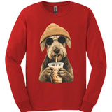 Airedale - Hipster Dog Long Sleeve