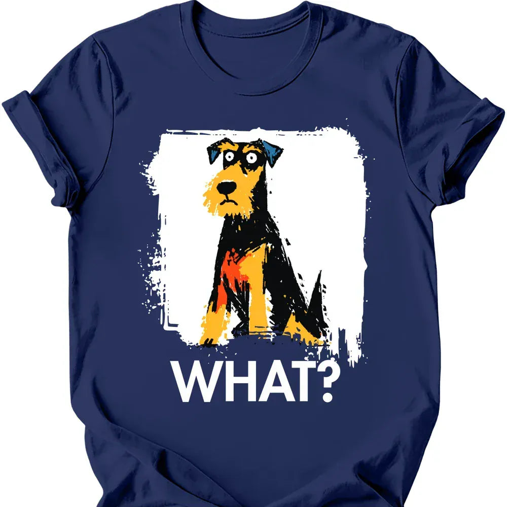 Airedale what tee navy