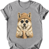 Akita - Hipster Dog T-Shirt