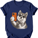 Akita - Selfie Dog T-Shirt