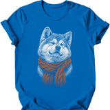 Akita - Winter Dog T-Shirt