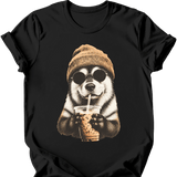 Alaskan Malamute - Hipster Dog T-Shirt