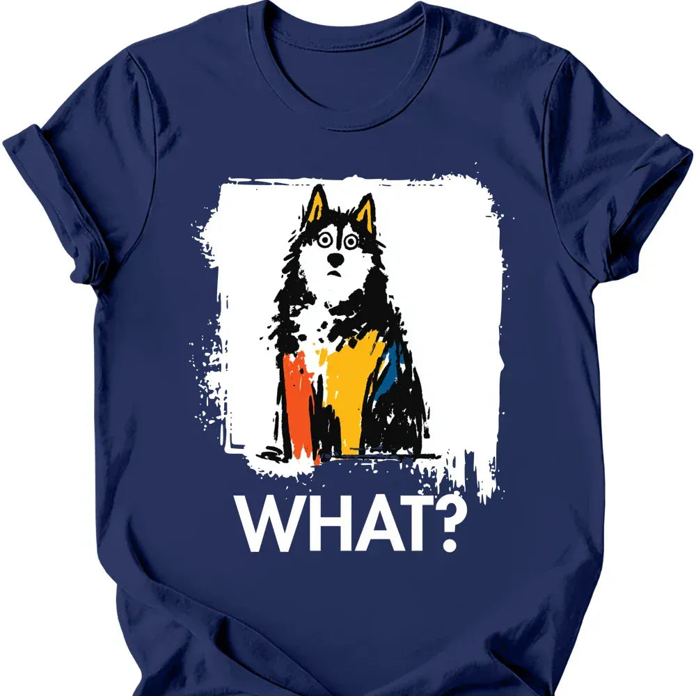 Alaskan Malamute what tee navy