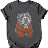 American Bully - Winter Dog T-Shirt