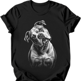 American Bulldog - Tilted Dog T-Shirt