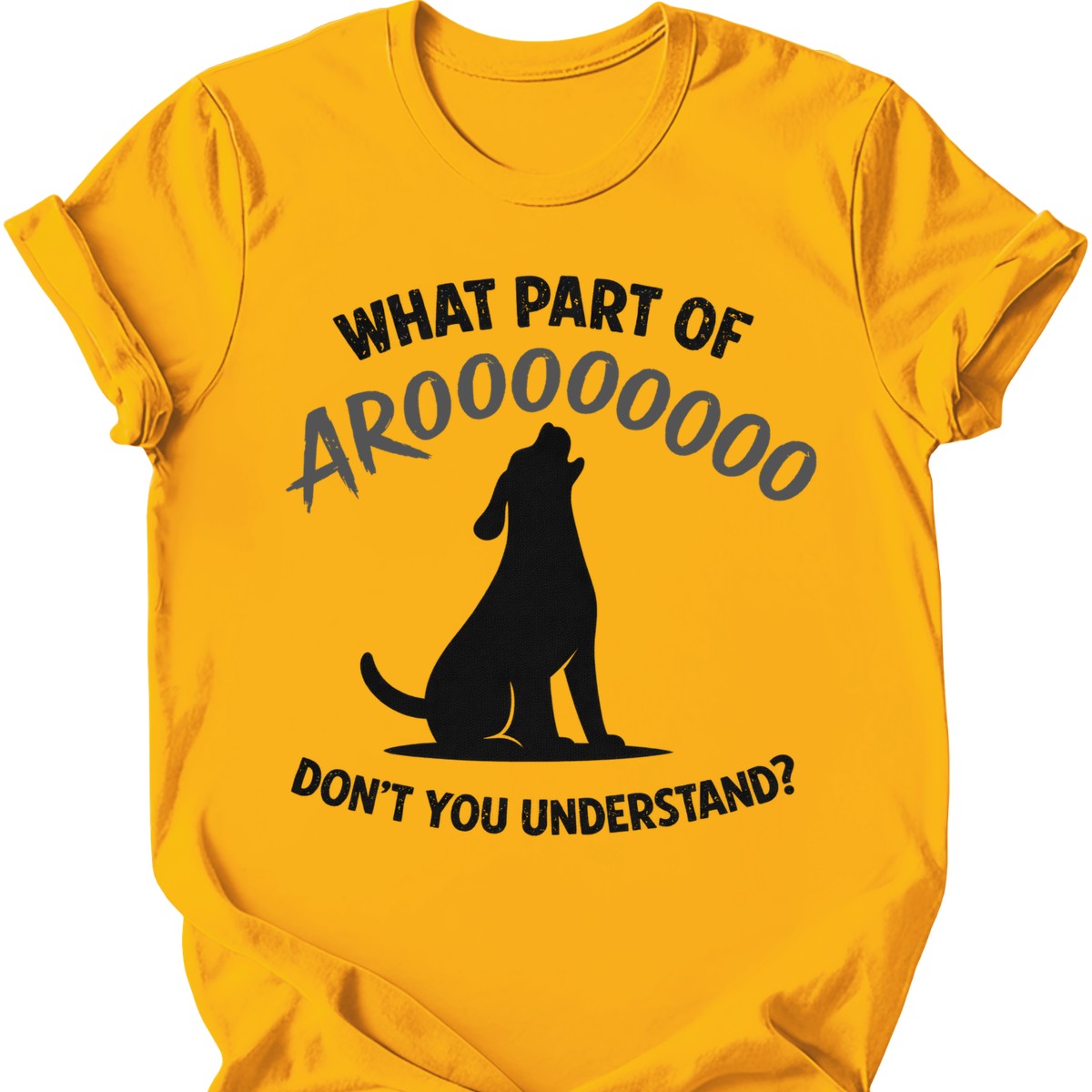 Arooo T-Shirt - Gold