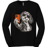 Aussiedoodle - Selfie Dog Long Sleeve