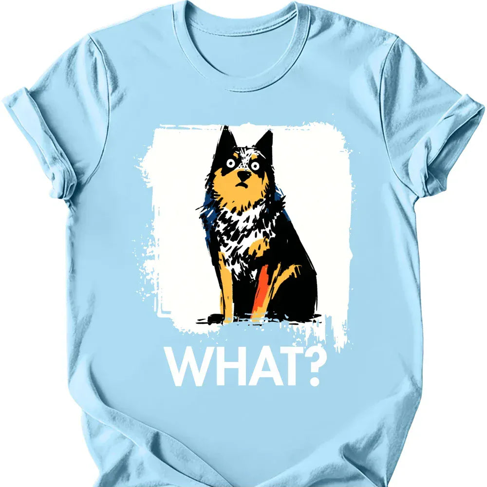 Australian Cattle Dog what tee light blue