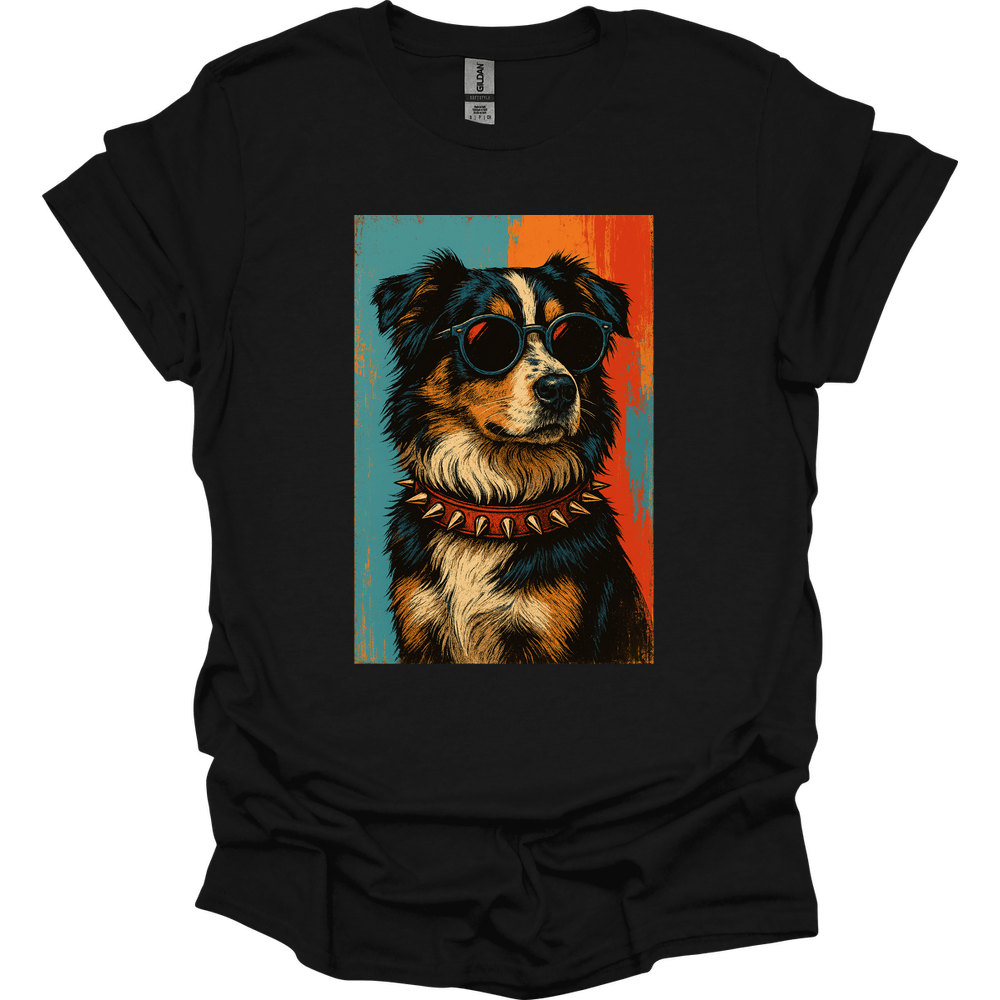 Australian Shepherd - Punk Dog T-Shirt