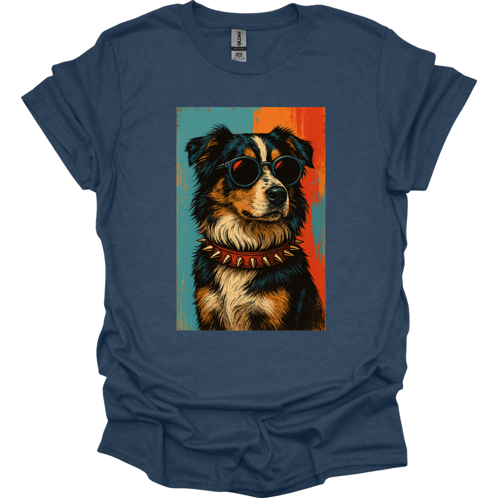 Australian Shepherd - Punk Dog T-Shirt