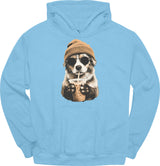 Australian Shepherd - Hipster Dog Hoodie