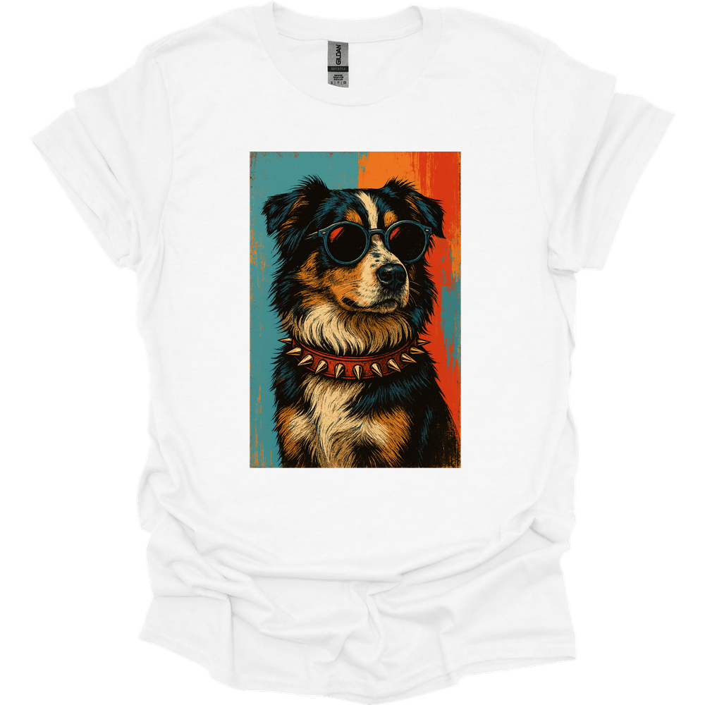 Australian Shepherd - Punk Dog T-Shirt