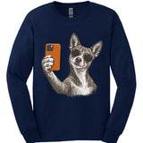 Basenji - Selfie Dog Long Sleeve