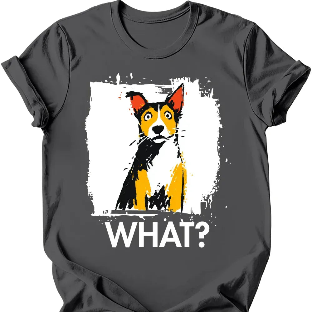 Basenji what tee charcoal