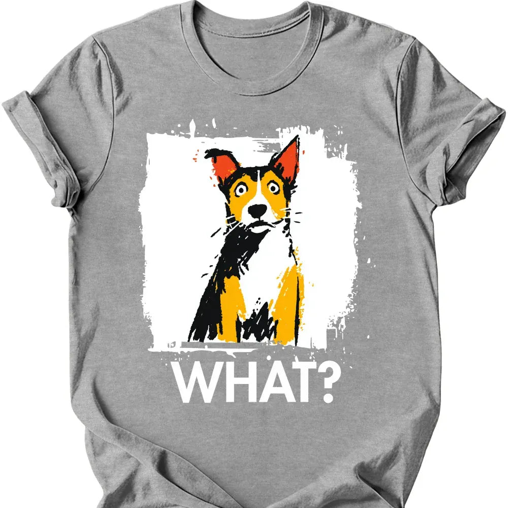 Basenji what tee sport grey