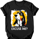Basset Hound - Excuse Me Dog T-Shirt