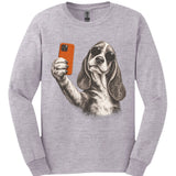 Basset Hound - Selfie Dog Long Sleeve