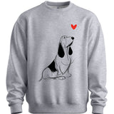 Basset Hound - Sketch Dog Sweater