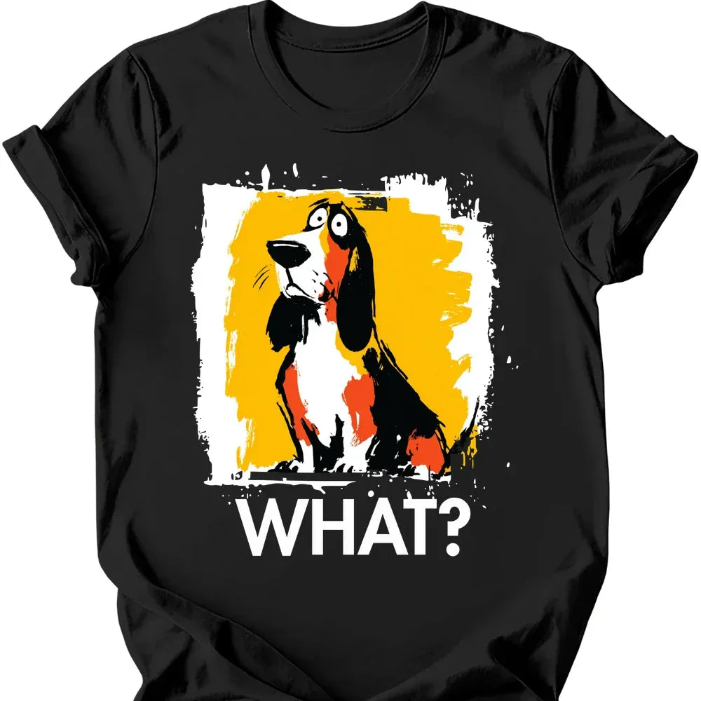 Basset Hound what tee black