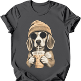 Beagle - Hipster Dog T-Shirt