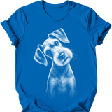 Bedlington Terrier - Tilted Dog T-Shirt