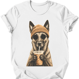 Belgian Malinois - Hipster Dog T-Shirt