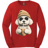 Bichon Frise - Hipster Dog Long Sleeve
