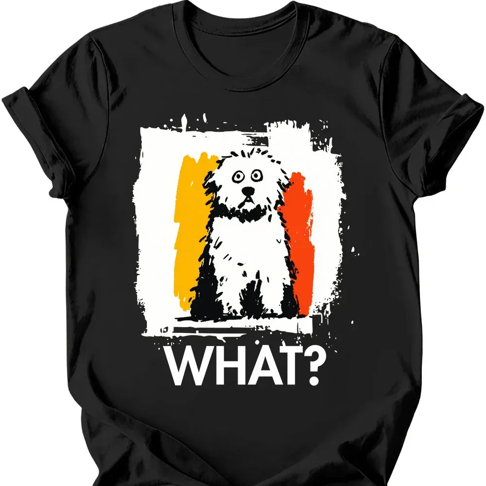 Bichon Frise what tee black